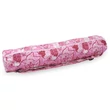 Husa Saltea Yoga Basic Art Collection – bumbac - Lotus Rosu-Roz - pentru saltele de 65 cm latime