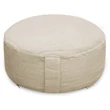 Perna rotunda meditatie - Yogistar - Catifea raiata - 35cm x 35cm x 15cm