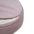 Perna rotunda meditatie - Yogistar - Catifea raiata - 35cm x 35cm x 15cm