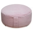 Perna rotunda meditatie - Yogistar - Catifea raiata - 35cm x 35cm x 15cm