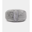 Perna rotunda cu hrisca din lana pentru meditatie Manduka - Gri - 38cm x 13cm