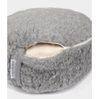 Perna rotunda cu hrisca din lana pentru meditatie Manduka - Gri - 38cm x 13cm