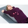 Perna Yoga de meditatie Bolster Yin plus, cu husa - 68x25x25cm