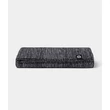 Covor Yoga din bumbac Manduka Shala - Black Heather - 180cm x 70cm