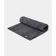 Covor Yoga din bumbac Manduka Shala - Black Heather - 180cm x 70cm