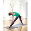 Saltea Yoga Basic Sri Yantra grafit - Yogistar - 183x61x0.4cm