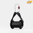 Suport agatator pentru hamac Aerial yoga cu carabina si curea de 40 cm - Playjuggling