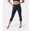 Pantaloni Dhara Capri Yoga Manduka - Midnight Heather