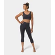 Pantaloni Dhara Capri Yoga Manduka - Phantom