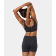 Pantaloni Scurti Dhara Manduka de Yoga - Phantom