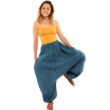 Pantaloni Yoga Tip Salvari Unisex - Sky