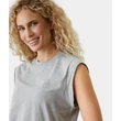 Tricou Warrior Manduka de Yoga - Heather Grey