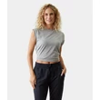 Tricou Warrior Manduka de Yoga - Heather Grey