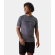 Tricou Vinyasa Manduka de Yoga - Jet Black Heather
