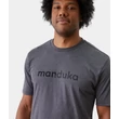 Tricou Vinyasa Manduka de Yoga - Jet Black Heather