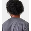 Tricou Vinyasa Manduka de Yoga - Jet Black Heather