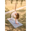 Covor Yoga din bumbac - Chakra Gri - Yogistar - 192cm x 72cm x 0.3cm