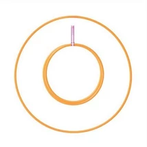 Cerc Perfect Hula Hoop Travel - portocaliu - 90 cm