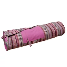 Husa Saltea Yoga Basic Art Collection – bumbac - inca/raspberry - pentru saltele de 72cm latime