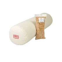 Perna cilindrica bolster Prana cu alac 70x20 cm  + umplutura cadou 100g 