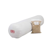 Perna cilindrica bolster Prana cu mei 50x15cm + umplutura cadou 100g