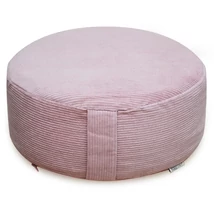 Perna rotunda meditatie - Yogistar - Catifea raiata - 35cm x 35cm x 15cm