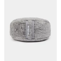 Perna rotunda cu hrisca din lana pentru meditatie Manduka - Gri - 38cm x 13cm