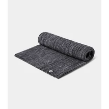 Covor Yoga din bumbac Manduka Shala - Black Heather - 180cm x 70cm