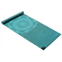 Saltea Yoga Basic Sri Yantra teal - Yogistar - 183x61x0.4cm