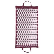 Saltea Yoga Presopunctura Bordeaux - Yogistar -  43x74cm