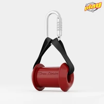 Suport agatator pentru hamac Aerial yoga cu carabina si curea de 40 cm - Playjuggling