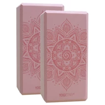 Caramida Yoga spiral mandala - Roz - Yogistar - 22.6x11x7.4 cm