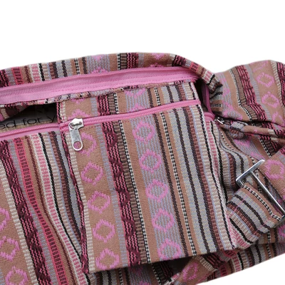 Husa Saltea Yoga Basic Art Collection – bumbac - inca/raspberry - pentru saltele de 72cm latime