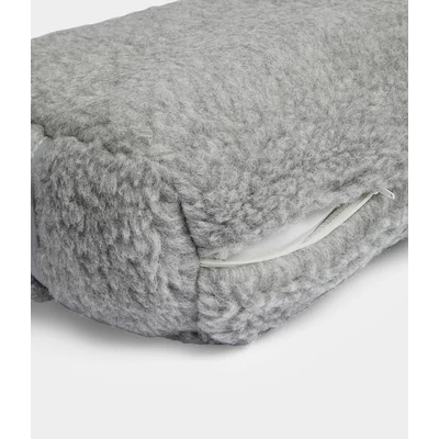 Perna Dreptunghiulara Bolster de Lana naturala Manduka Enlight - Gri 71x30x13cm
