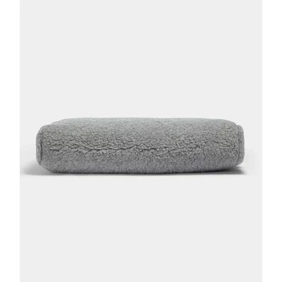 Perna Dreptunghiulara Bolster de Lana naturala Manduka Enlight - Gri 71x30x13cm