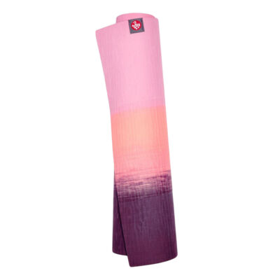 Saltea Yoga - Manduka eKOLite Yoga Mat - Fuchsia Striped - 180x61x0.4cm