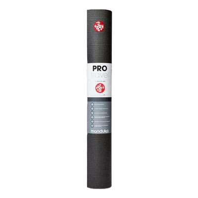 Saltea Yoga - Manduka - PRO Travel XL - Black - 200x61x0.2 cm