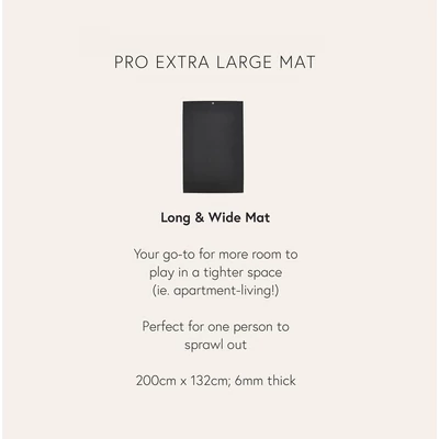 Saltea Yoga - Manduka Pro XXL - Black - 200x132x0.6cm