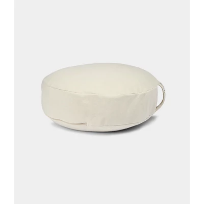 Perna rotunda de meditatie cu hrisca Manduka - Sand - 38cm x 13cm