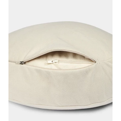 Perna rotunda de meditatie cu hrisca Manduka - Sand - 38cm x 13cm
