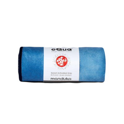 Prosop de mana Yoga Manduka equa® - Camo Tie Dye Blues -  41 x 67cm