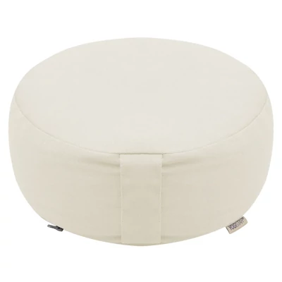 Perna rotunda meditatie - Yogistar - Dhyana - Bumbac Organic - 35cm x 35cm x 15cm