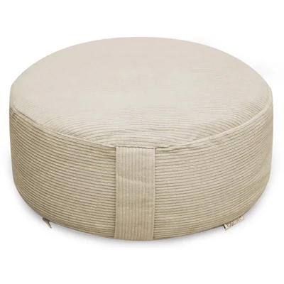 Perna rotunda meditatie - Yogistar - Catifea raiata - 35cm x 35cm x 15cm