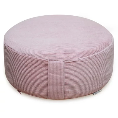 Perna rotunda meditatie - Yogistar - Catifea raiata - 35cm x 35cm x 15cm