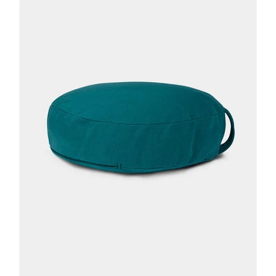 Perna rotunda de meditatie cu hrisca Manduka - Deep Sea - 38cm x 13cm