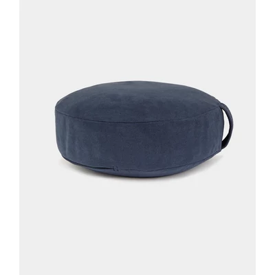 Perna rotunda de meditatie cu hrisca Manduka - Midnight - 38cm x 13cm