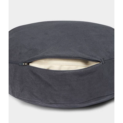 Perna rotunda de meditatie cu hrisca Manduka - Thunder - 38cm x 13cm