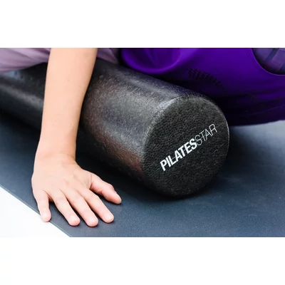 Cilindru Pilates - Premium Plus - 90 cm Negru
