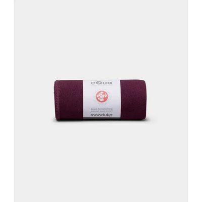 Prosop de Maini yoga fierbinte - Manduka eQua - Acai - 67cm x 40cm
