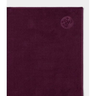 Prosop de Maini yoga fierbinte - Manduka eQua - Acai - 67cm x 40cm